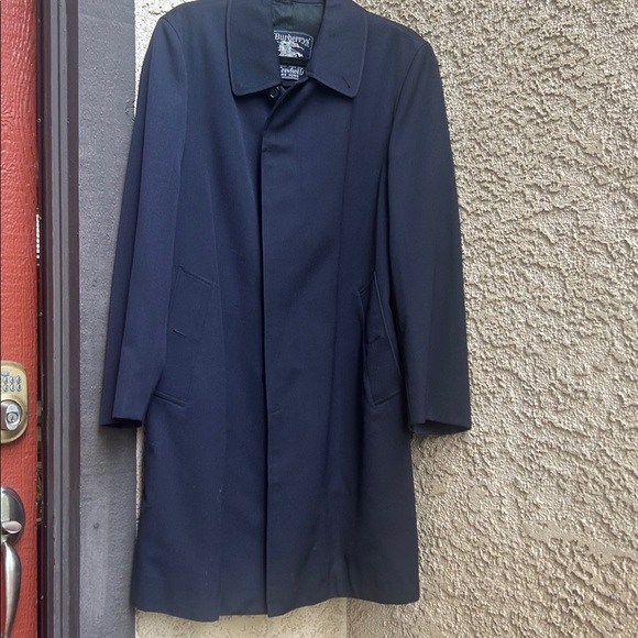 Dark blue Burberry long trench coat. Great condition! Free shipping! - Picture 12 of 13